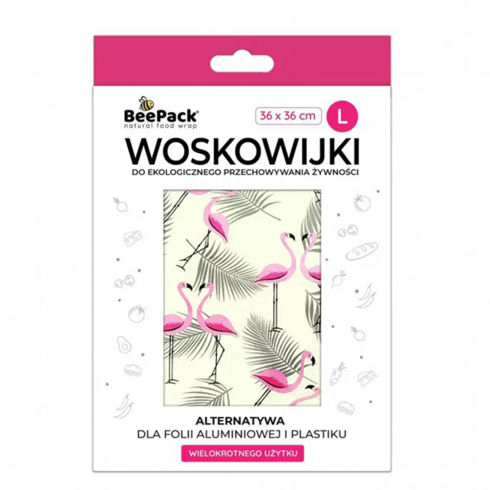 Woskowijka pojedyncza Różowy Flaming - rozmiar L | Beepack