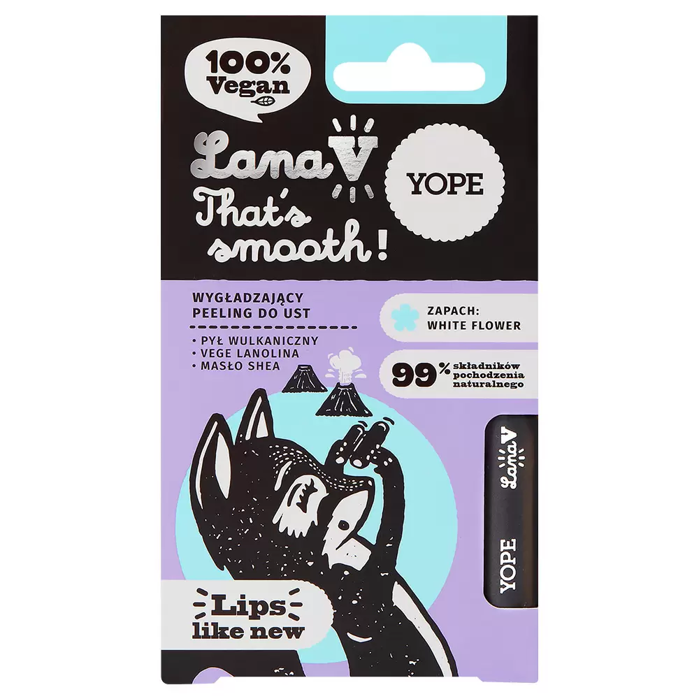 Wygładzający peeling do ust That's Smooth! - Lana V | Yope