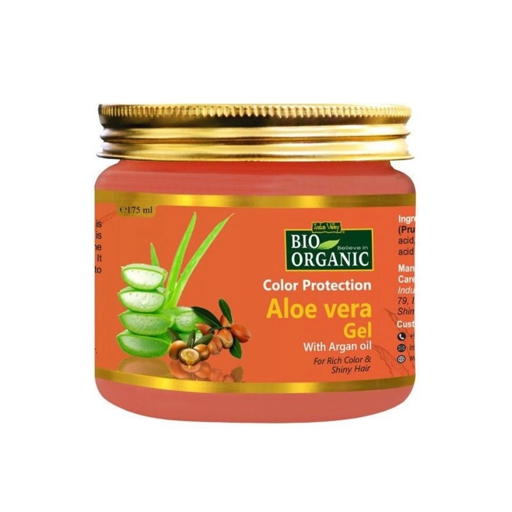 Żel aloesowy chroniący kolor włosów | Indus Valley