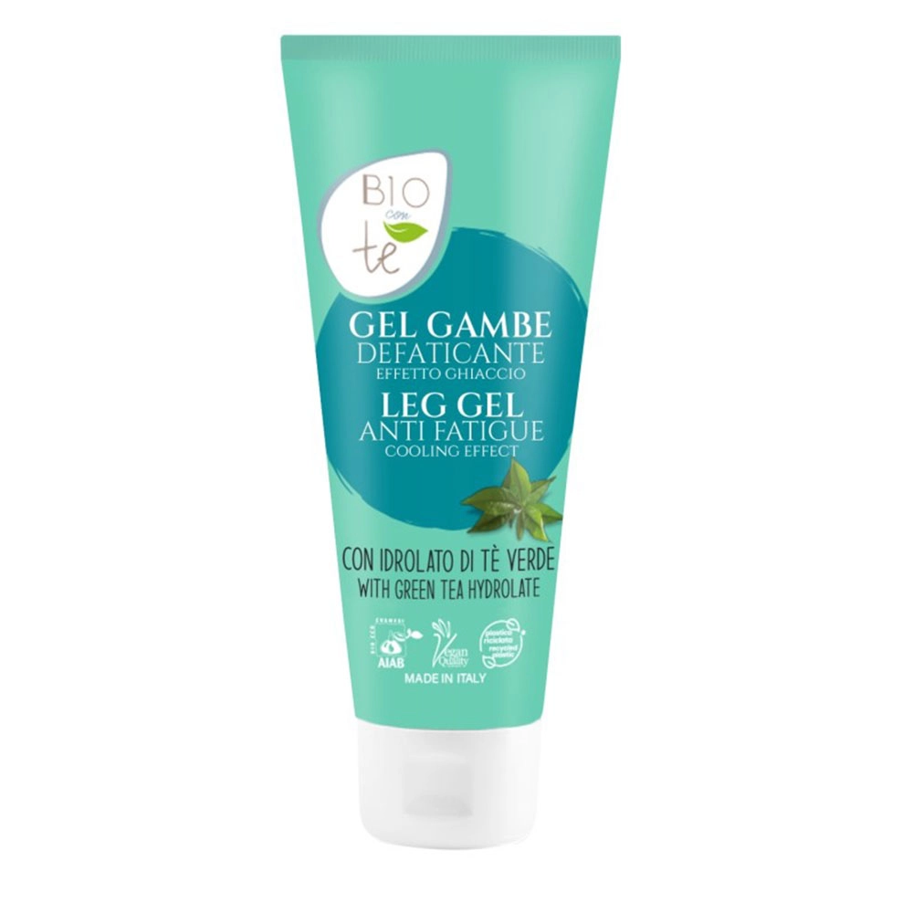 Żel chłodzący na opuchnięte i zmęczone nogi z hydrolatem z zielonej herbaty | Bioconte