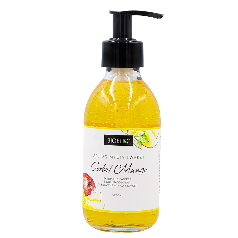 Żel do mycia twarzy Sorbet Mango | Bioetiq