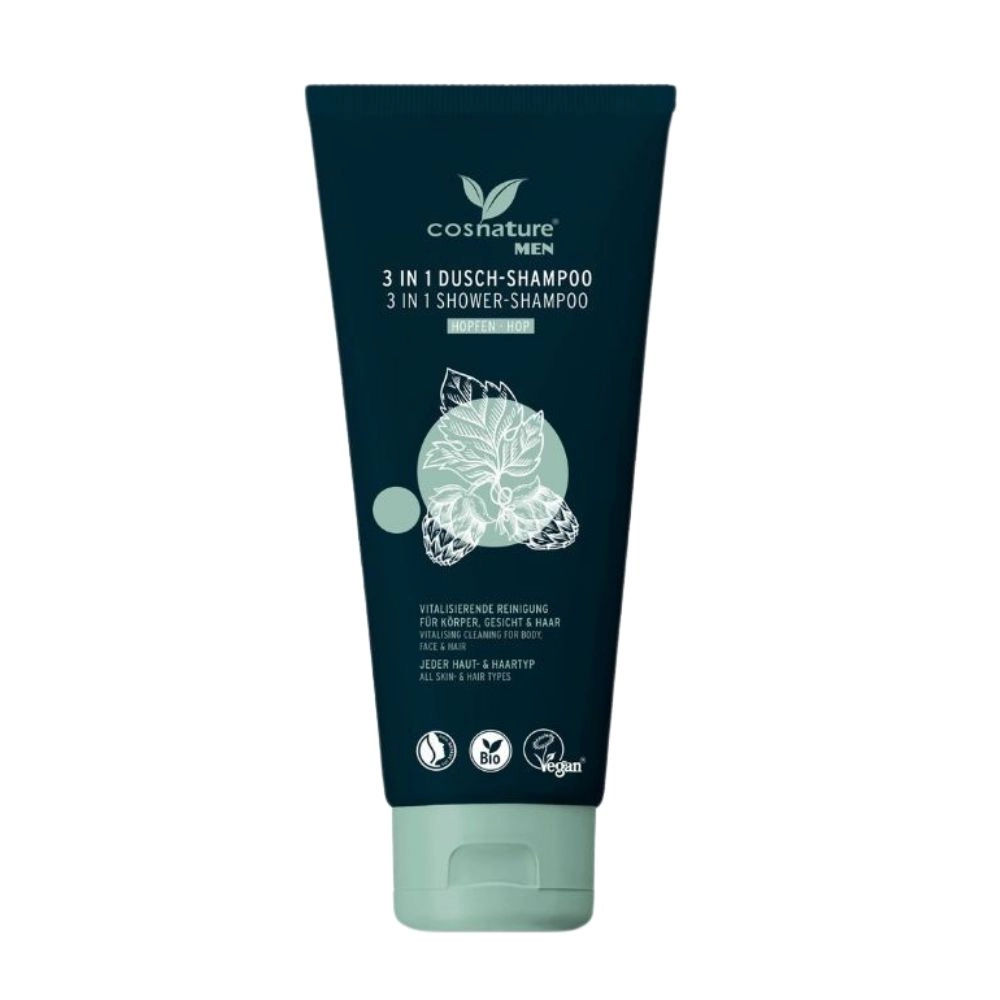 Żel do twarzy, ciała i włosów 3w1 MEN | Cosnature