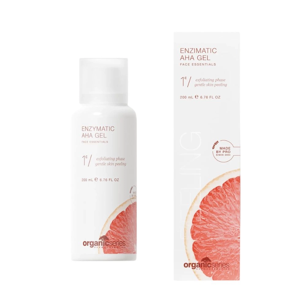 Żel enzymatyczny AHA z bromelainą i hibiskusem ENZYMATIC AHA GEL | Organic Series