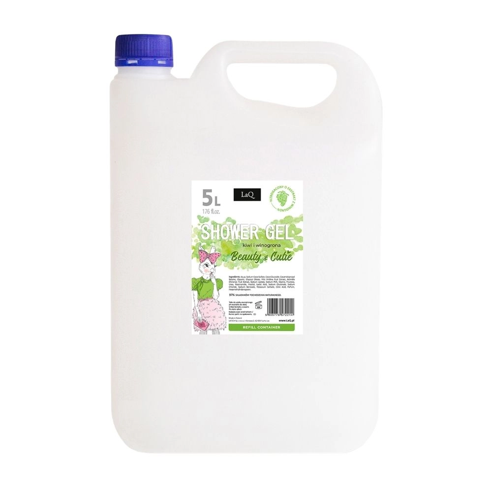 Żel pod prysznic BEAUTIE&CUTIE - Kiwi i Winogrona | LaQ