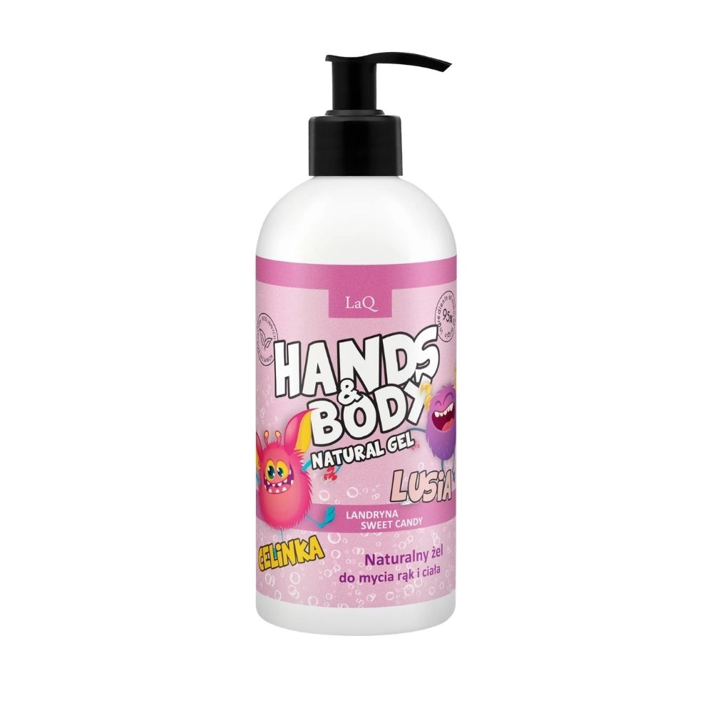 Żel pod prysznic dla dzieci o zapachu landrynek CELINKA I LUSIA | LaQ