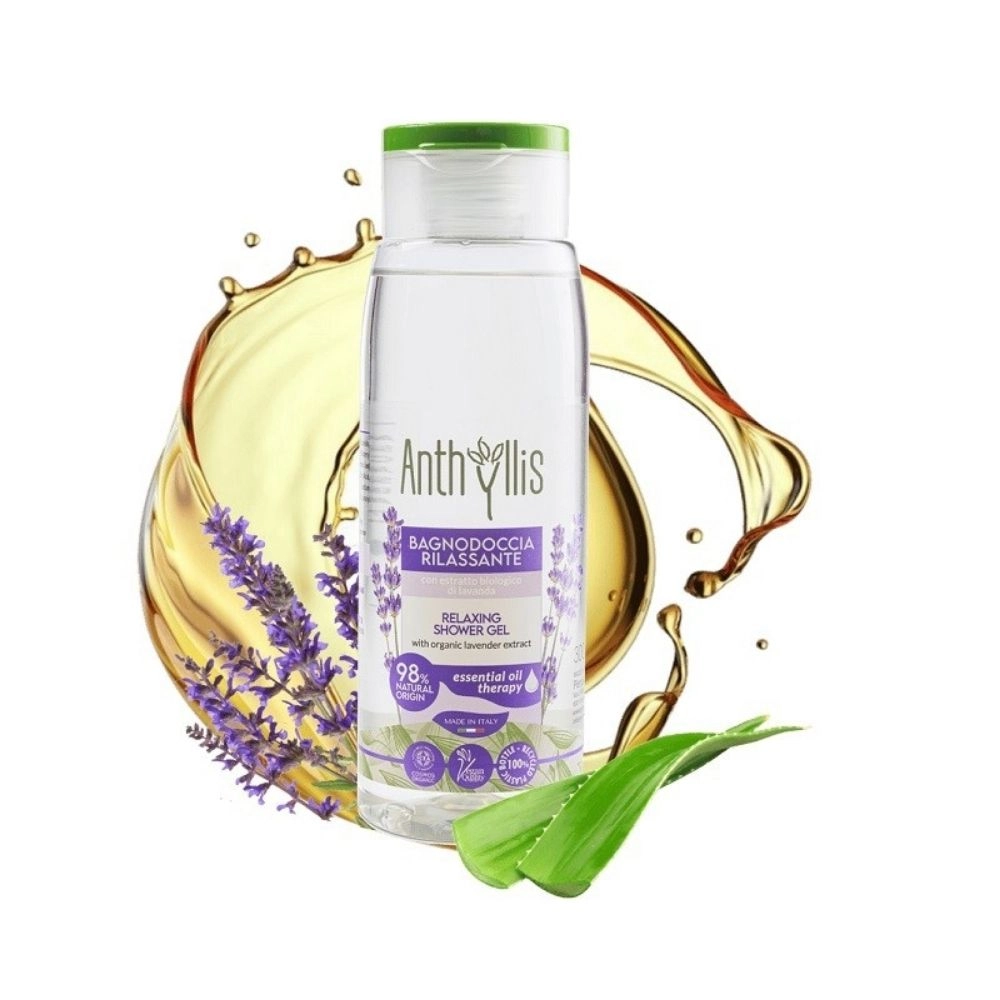 Żel pod prysznic relaksujący z lawendą i aloesem | Anthyllis