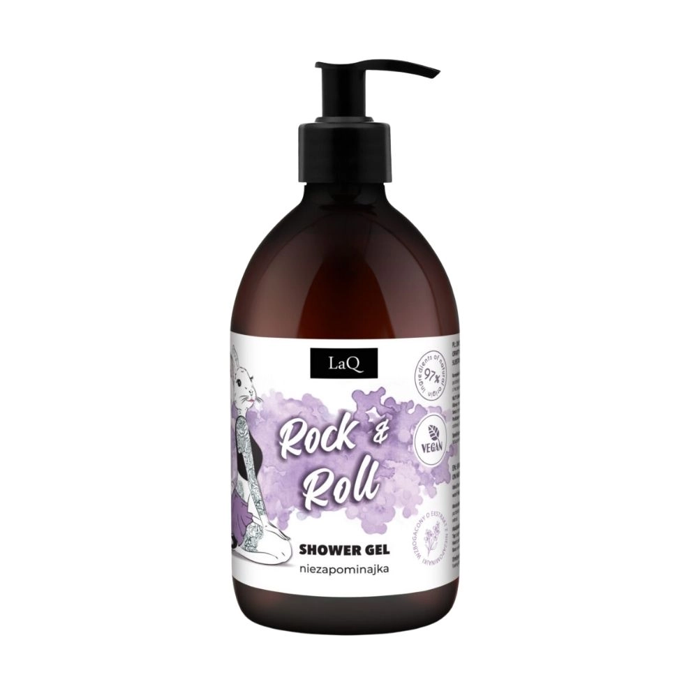 Żel pod prysznic ROCK&ROLL - Niezapominajka | LaQ