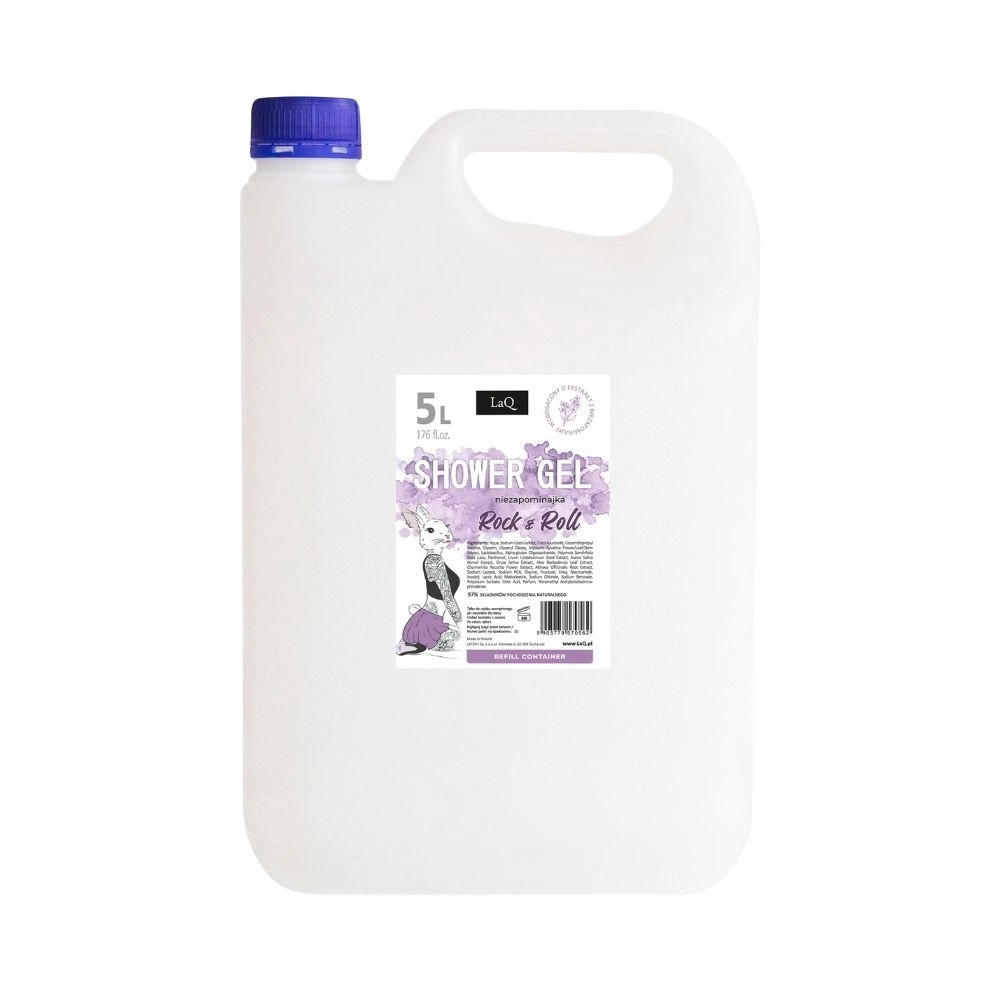 Żel pod prysznic ROCK&ROLL - Niezapominajka | LaQ