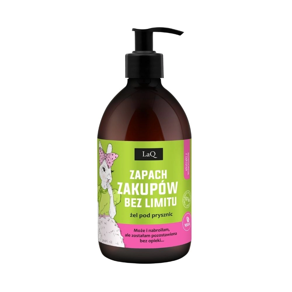 Żel pod prysznic ZAPACH ZAKUPÓW BEZ LIMITU | LaQ