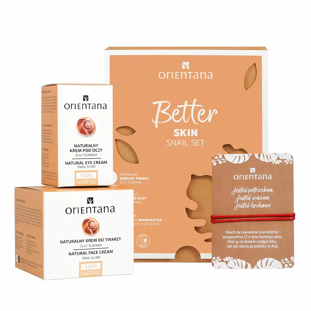 Zestaw BETTER SKIN SNAIL SET | Orientana