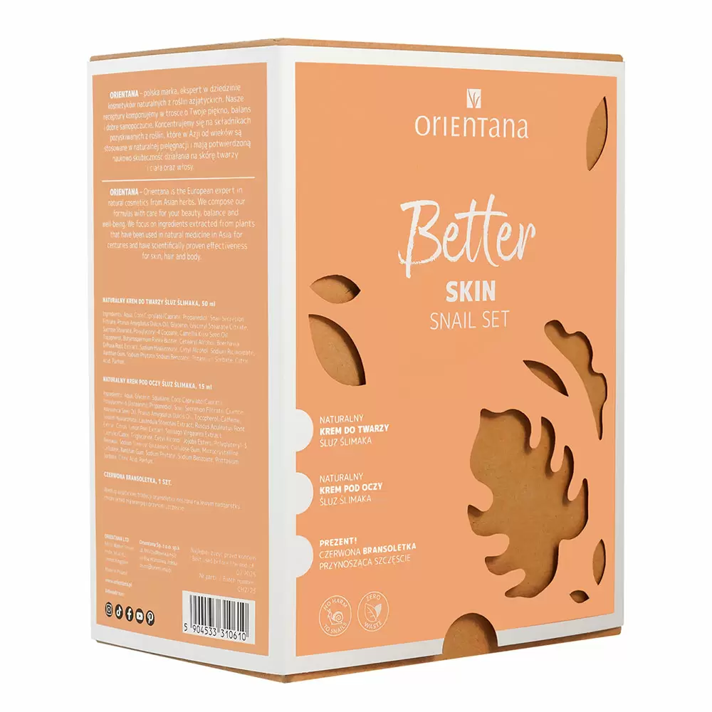 Zestaw BETTER SKIN SNAIL SET | Orientana