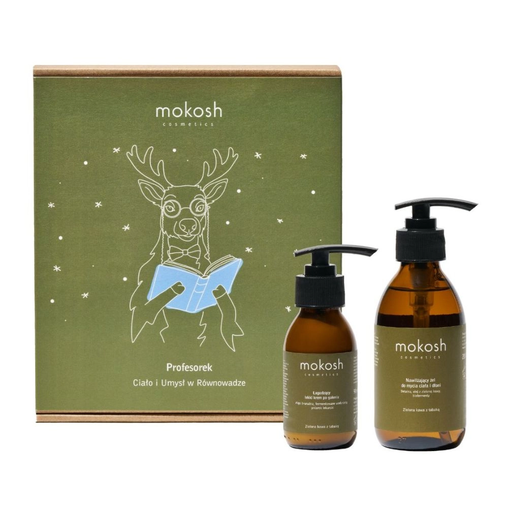 Zestaw dla mężczyzn Ciało i umysł w równowadze - Profesorek | Mokosh