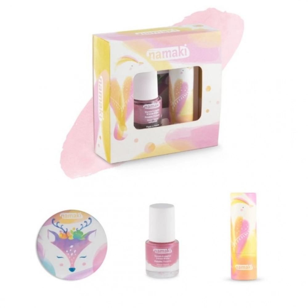 Zestaw do paznokci i ust dla dzieci Sikorka | Namaki