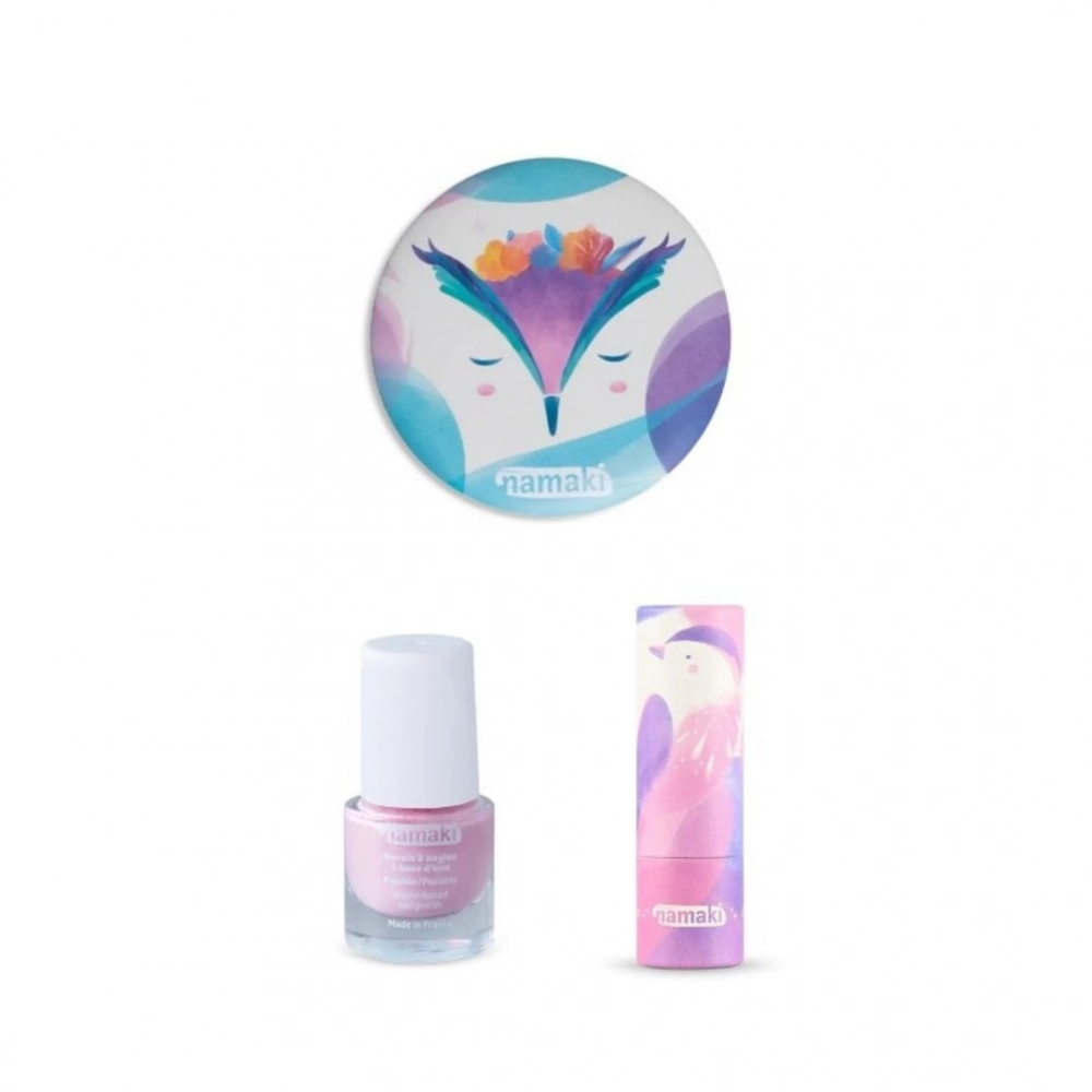 Zestaw do paznokci i ust dla dzieci Słowik | Namaki