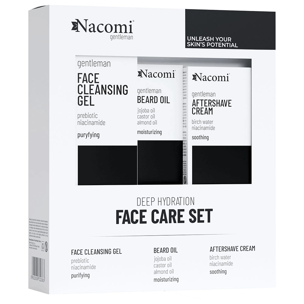 Zestaw do pielęgnacji dla mężczyzn Face Care Men | Nacomi