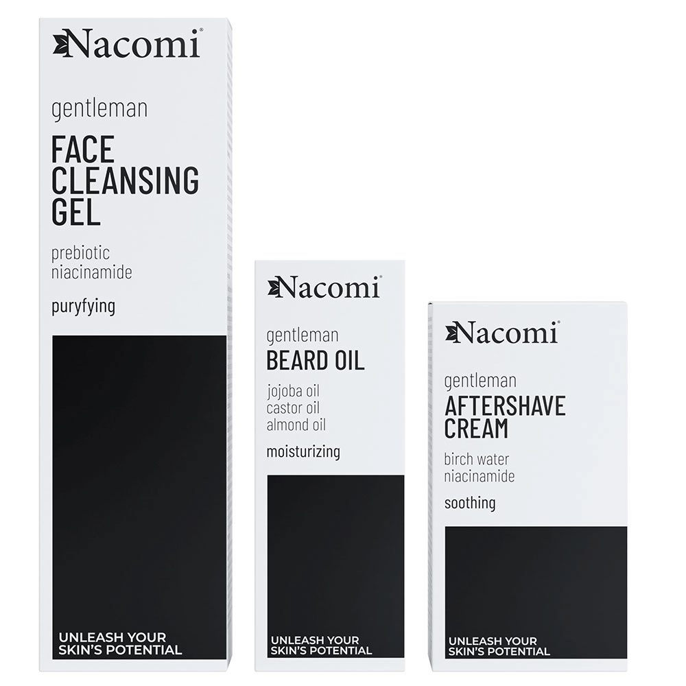 Zestaw do pielęgnacji dla mężczyzn Face Care Men | Nacomi