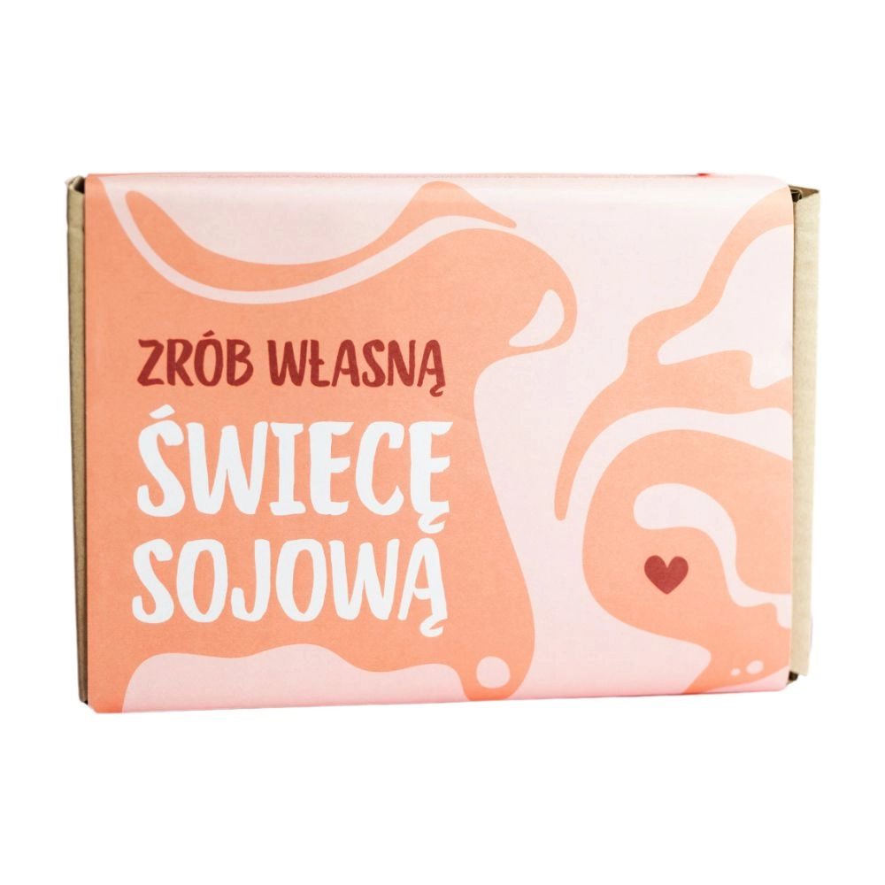 Zestaw do wyrobu świecy sojowej w domu | Bydgoska Wytwórnia Mydła