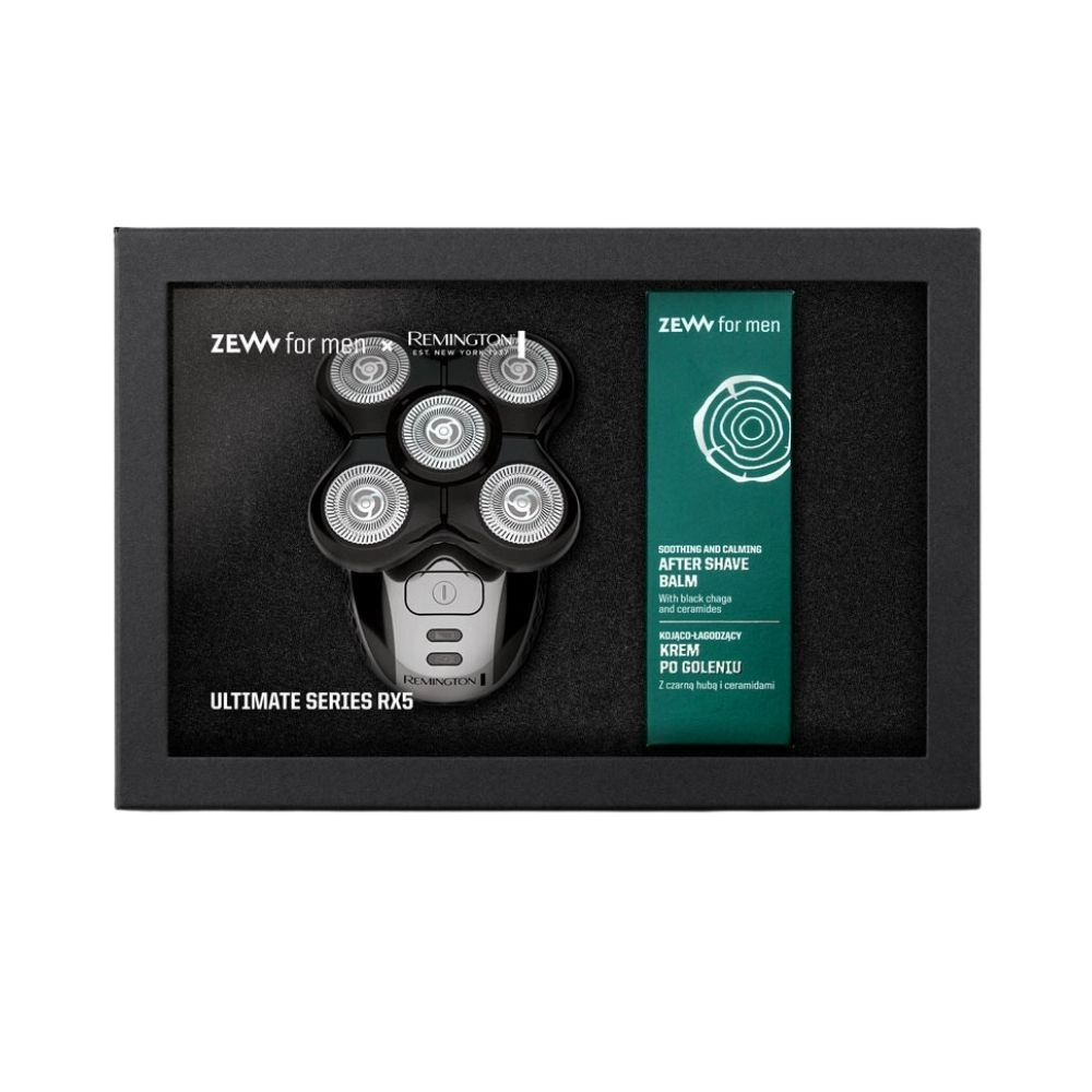 Zestaw Gładki styl RX5 Ultimate series - Remington x ZEW | ZEW for men