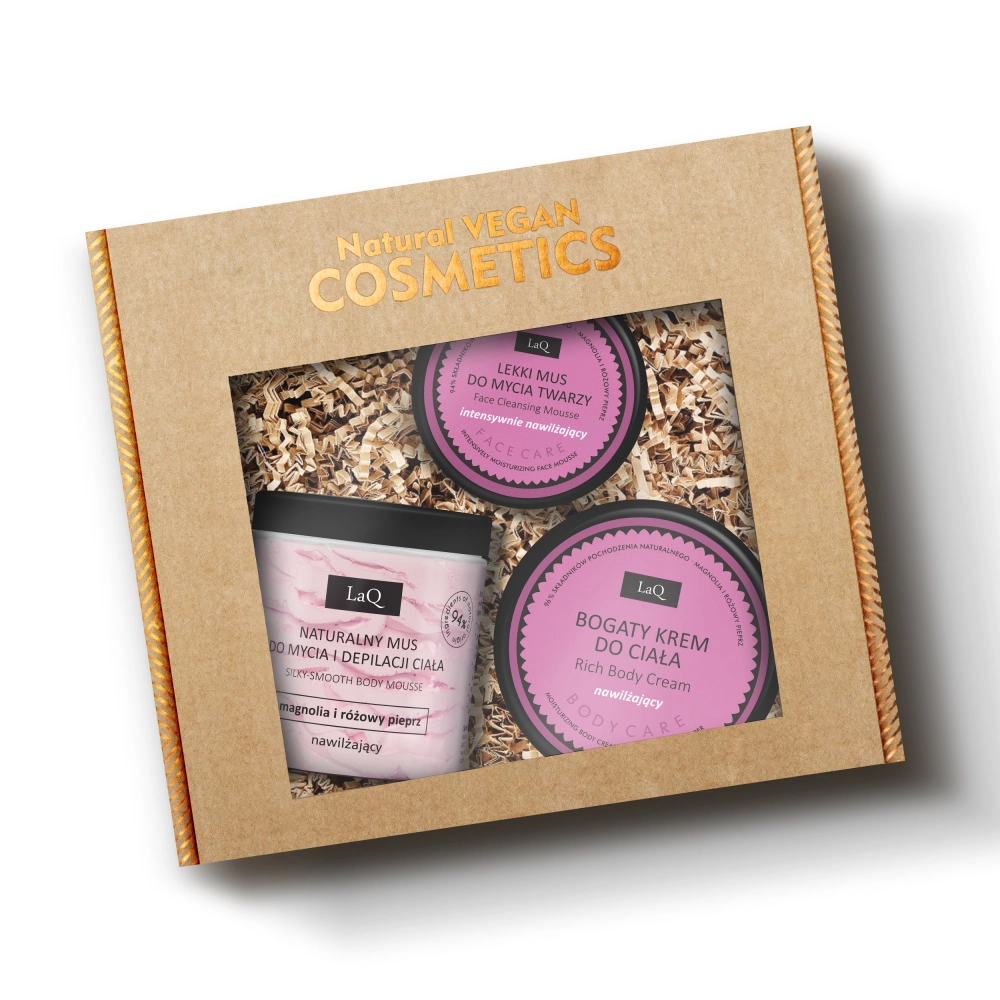 Zestaw kosmetyków do pielęgnacji MAGNOLIA | LaQ