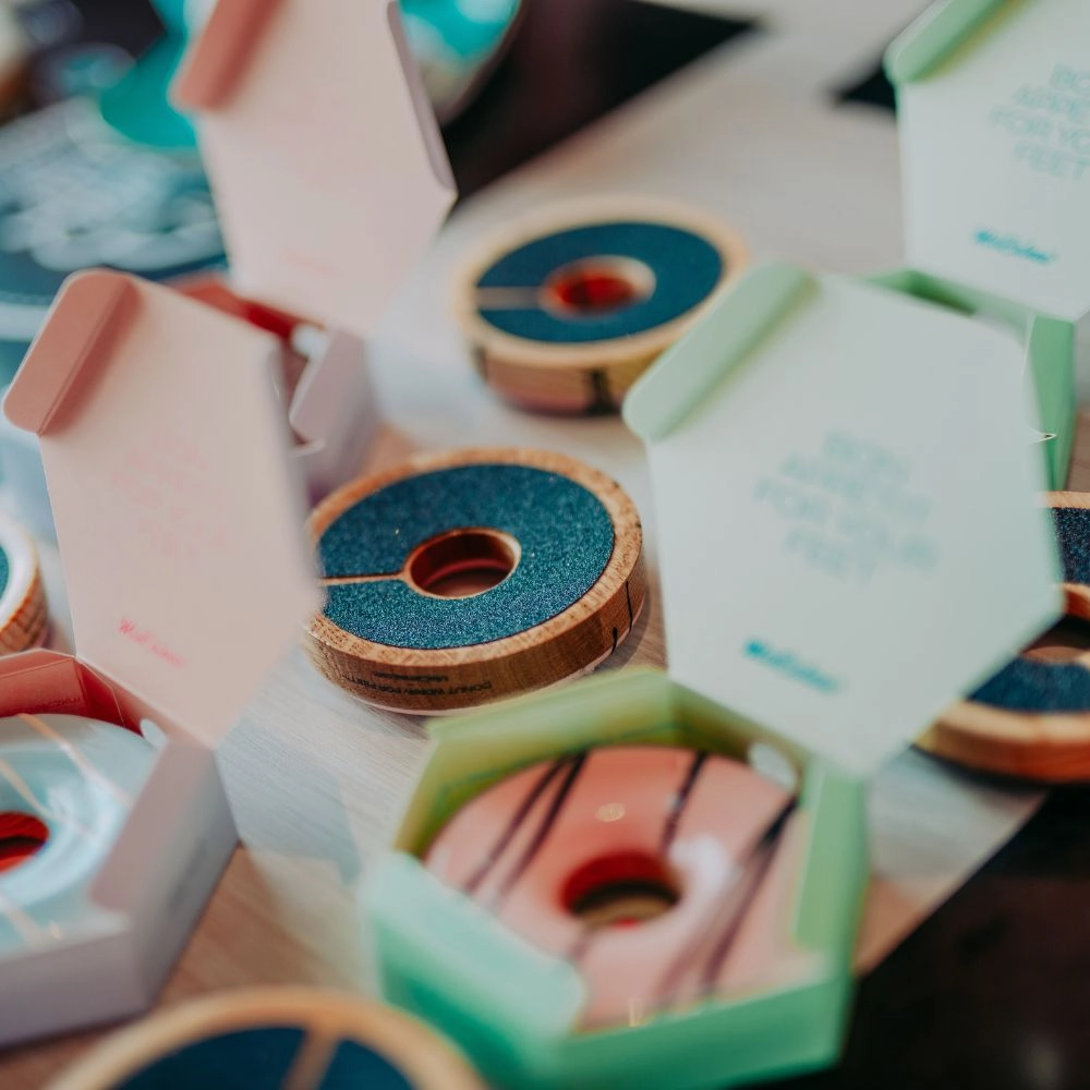 Zestaw pilników do pięt Donut Worry For Feet | MiaCalnea