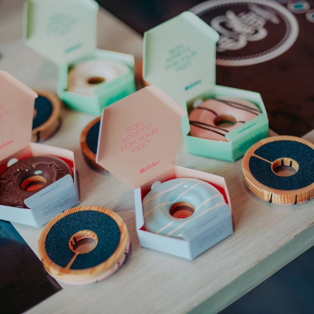 Zestaw pilników do pięt Donut Worry For Feet | MiaCalnea