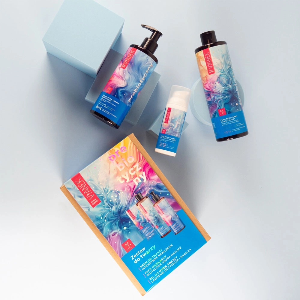 Zestaw prebiotyczny do pielęgnacji twarzy | Vianek