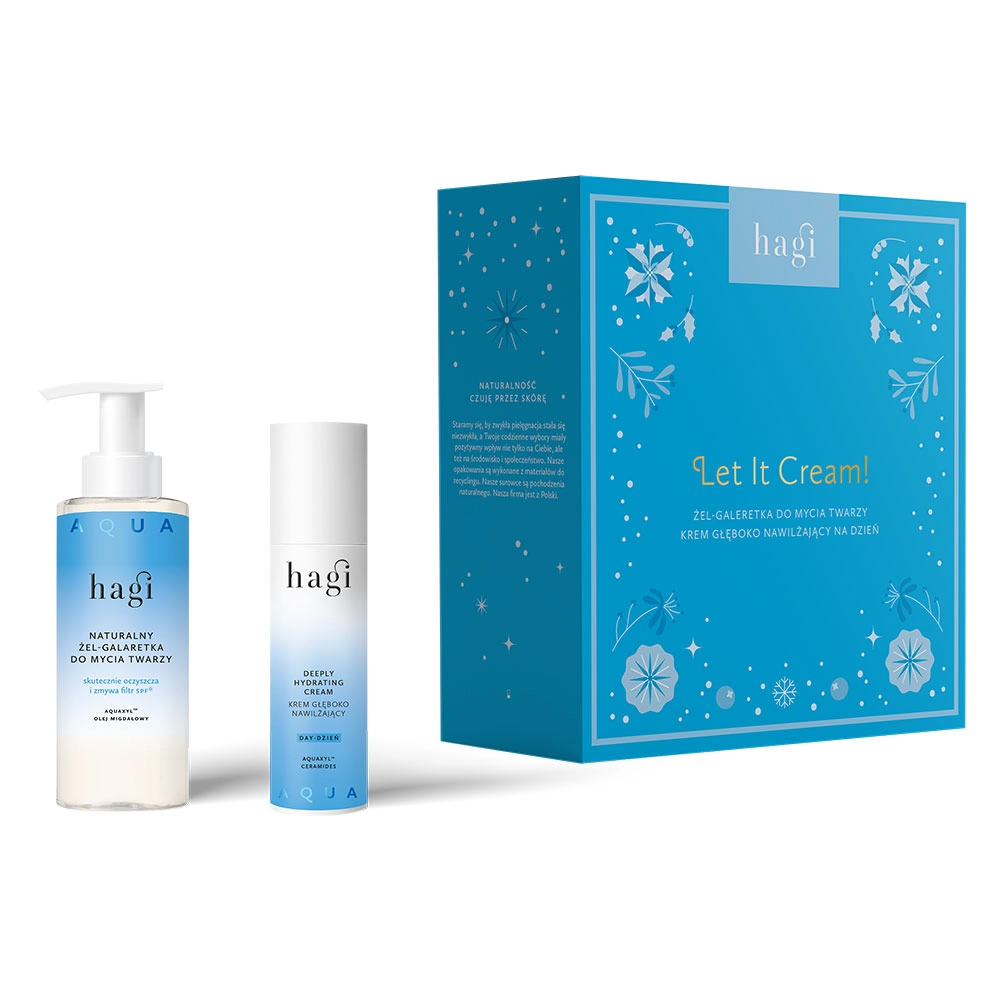 Zestaw świąteczny Let it cream Aqua Zone | Hagi Cosmetics