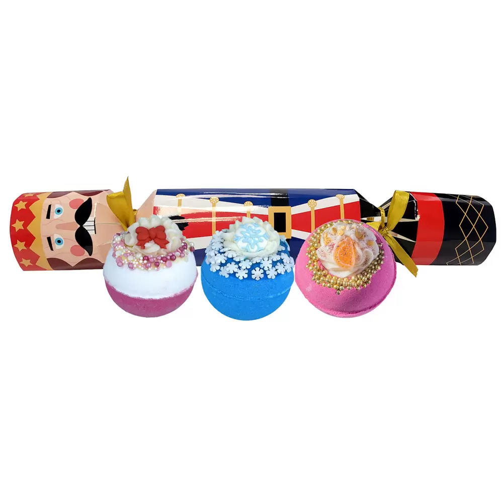 Zestaw upominkowy w kształcie cukierka The Nutcracker | Bomb Cosmetics