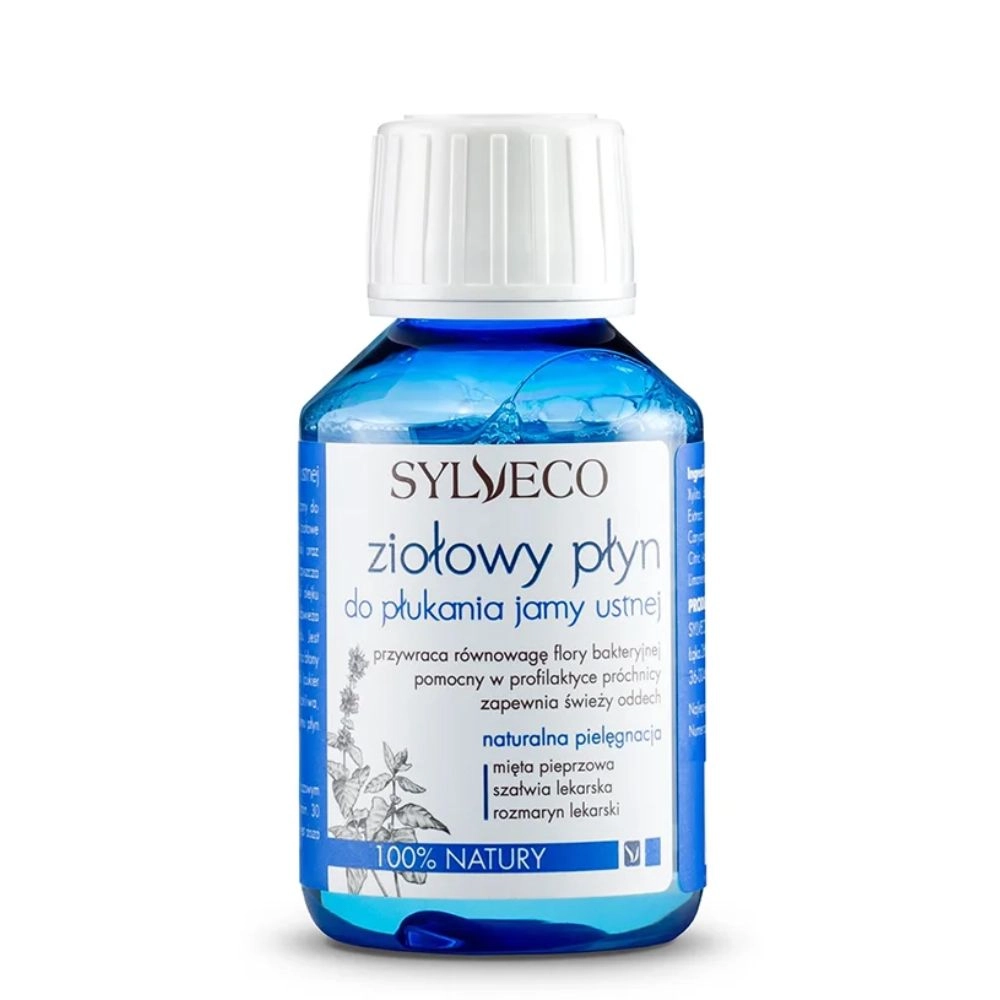 Ziołowy płyn naturalny do płukania jamy ustnej | Sylveco