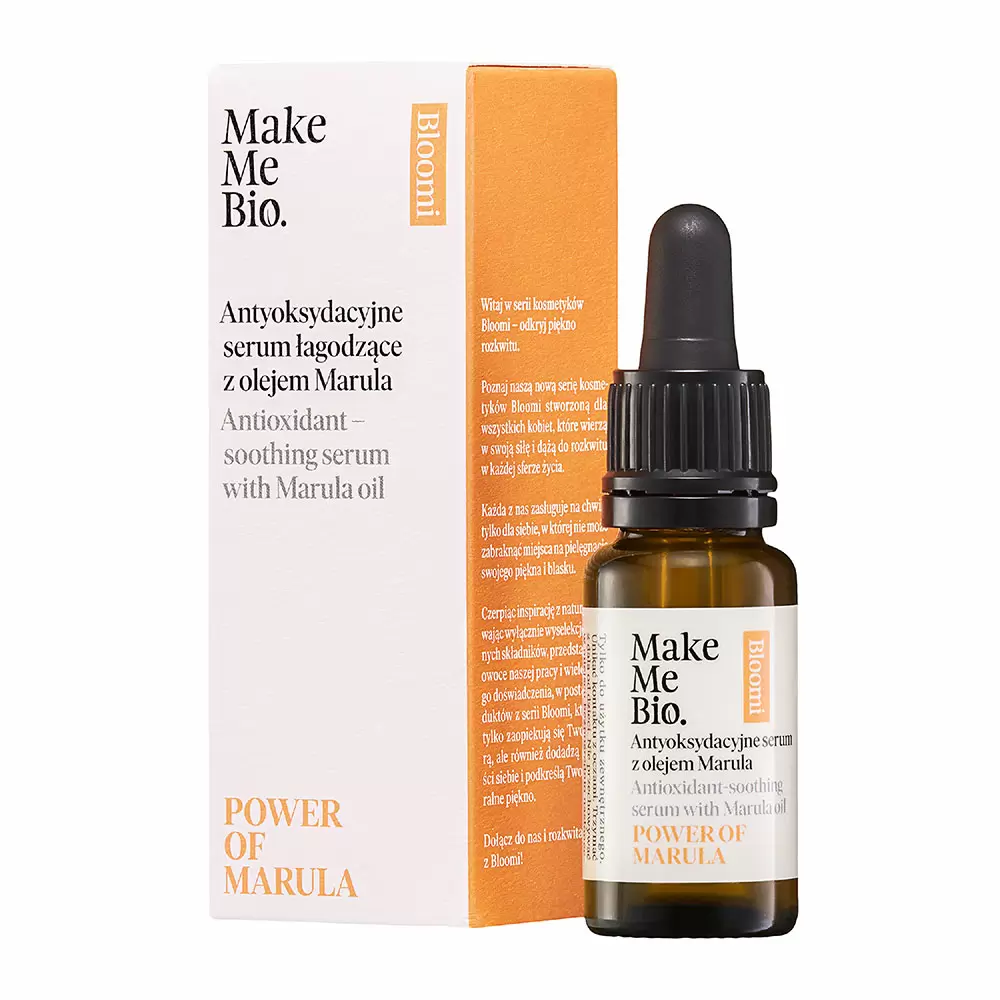 Antyoksydacyjne serum z olejem marula - POWER OF MARULA | Make Me Bio