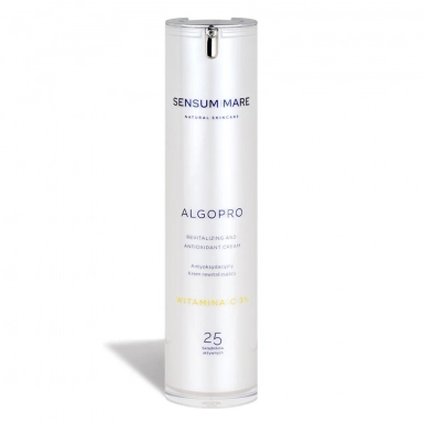 Antyoksydacyjny krem rewitalizujący z witaminą C 3% ALGOPRO | Sensum Mare