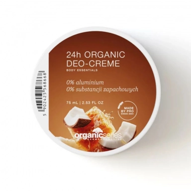 Balsam dezodorujący pod pachy 24h | Organic Series