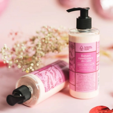 Balsam do ciała Różowy pieprz i wanilia | Bydgoska Wytwórnia Mydła