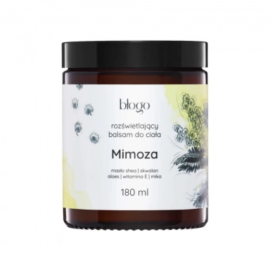 Balsam do ciała rozświetlający Mimoza | Błogo