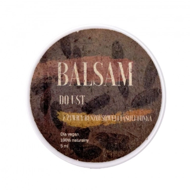 Balsam do ust z fasoli tonka i żywicy benzoesowej | Trawiaste