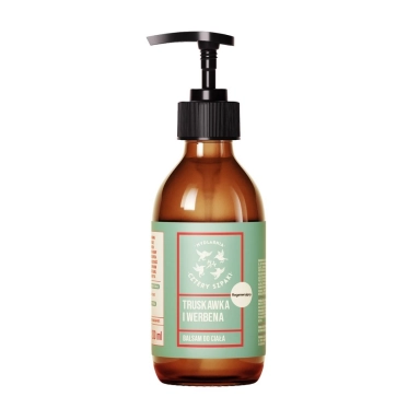 Balsam regenerujący do ciała Truskawka Werbena | Cztery Szpaki