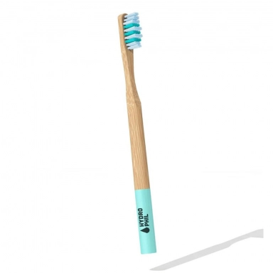 Bambusowa szczoteczka do zębów - włosie miękkie - niebieska | Hydrophil