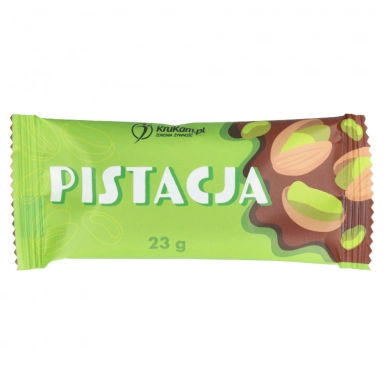 Baton pistacjowy w czekoladzie | KruKam