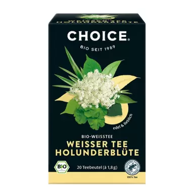 Herbata biała Czarny bez | Choice Organics