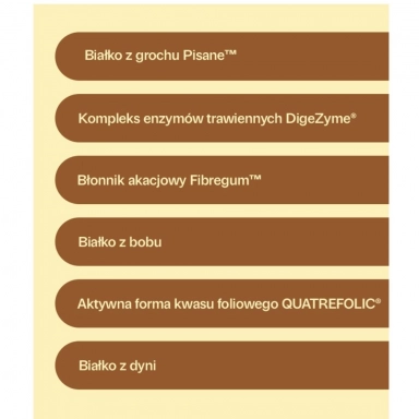 Białko roślinne w proszku MultiProtein Vegan Choco Bar | One Answer