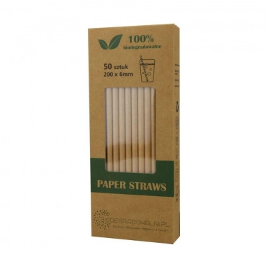 Biodegradowalni - Słomki papierowe Bio | Inni producenci