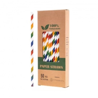 Biodegradowalni - Słomki papierowe Bio | Inni producenci
