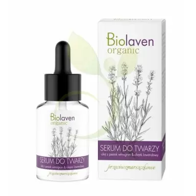 Przeciwzmarszczkowe serum lawendowe do twarzy | Biolaven