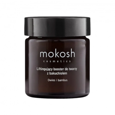 Booster liftingujący do twarzy z bakuchiolem Owies i Bambus | Mokosh