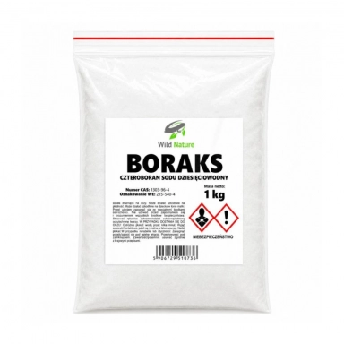 Boraks - czteroboran sodu, 10-wodny BORAX | Wild Nature