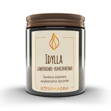 Sojowa świeca zapachowa Lawendowo - Rumiankowa | Bosphaera