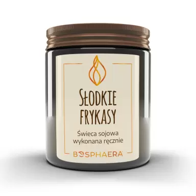 Sojowa świeca zapachowa Słodkie Frykasy | Bosphaera