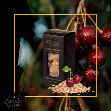 Ciastka wiśniowe bez dodatku cukru | Cherry Gifts