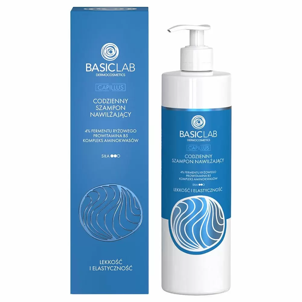 Codzienny szampon nawilżający Lekkość i Elastyczność | BasicLab