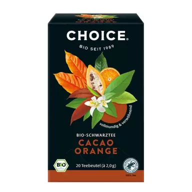 Herbata czarna Kakaowo - Pomarańczowa | Choice Organics